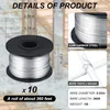 Fil de ligature Rebar, 10 pièces de 110m 0,8 mm en acier Voir les images du produit 11