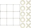 XXL Tic Tac Toe Spiel 120 x 112 cm aus Holz für Picknick für Hochzeit Geburtstag Party-Spiele für Drinnen und Draußen Kinder & Erwachsene Produktbild-Vorschau