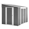 Metall Geräteschuppen Gerätehaus, 1.8x2.4m Produktbild-Vorschau 11