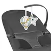 A close-up of a baby bouncer with a toy mobile attached. Produktbild-Vorschau