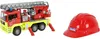 Bruder MAN TGA Feuerwehr Drehleiter+ Feuwerwehr Spielhelm Produktbild-Vorschau 2