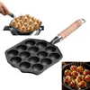 Pánev na takoyaki, toastovací pánev, 14 jamek, 3,6 cm Náhled obrázku produktu 1