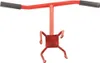 vidaXL Gartenkralle Rot Stahl Produktbild-Vorschau 2