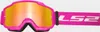 LS2 LADER Masque de motocross Lentille rose iridium Voir les images du produit 2