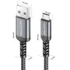 deleyCON 0,30m Micro USB Kabel USB-A auf Micro USB Adapter Produktbild-Vorschau 2