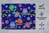 MuchoWow® Mauspad Mousepad Muster - Eule - Äste 40x30 cm - Produktbild-Vorschau 2