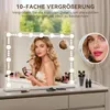 Puluomis Kosmetikspiegel Hollywood 15 LED 58x45cm 3 Farben Produktbild-Vorschau 8