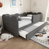 MODFU L-förmig Daybett ohne Matratze 90x190 Schlafsofa mit Produktbild-Vorschau 3