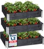 Garronda 3 pièces rehausse en bois pour palette caisse de Voir les images du produit 1