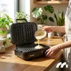 Waffeleisen knusprig Doppelt Belgische Waffeln Antihaft Produktbild-Vorschau 5