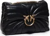 A black quilted handbag with gold hardware. Anteprima dell’immagine prodotto