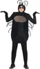 Insekten Halloween Kostüm Schwarz Flügel Maske Tier Thema Produktbild-Vorschau 3