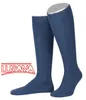 Lusana Trachtenkniestrümpfe in blau