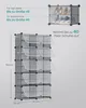 SONGMICS Schuhregal mit 10 Fächern, Schuhschrank, 30 x 40 x Produktbild-Vorschau 2