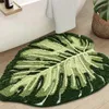 Monsterablad Badmatte 50x80 cm – Flauschig, Antirutsch & Produktbild-Vorschau 1