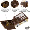 RFID Büffel Echt Leder Geldbörse Portemonnaie Herren mit Produktbild-Vorschau 6