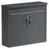 Cassetta postale Wiltec V13 antracite 360 x 105 x 315 mm, Anteprima dell’immagine prodotto 8