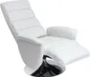Miliboo - Relax-Sessel manuell verstellbar Weiß NELSON Produktbild-Vorschau 5