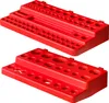 Two red plastic tool organizers are shown against a white background. Produktbild-Vorschau