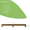 A marketing image showing product features and dimensions. Produktbild-Vorschau