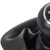 VW Lupo 98-05 SCHWARZER Schaltknauf + Schaltmanschette 12mm Produktbild-Vorschau 3