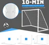 COSTWAY 183x120cm But de football pour enfants pour les Voir les images du produit 3