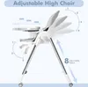LZQ Baby Chaise Haute Pliable Gris Chaise Haute Pliable Voir les images du produit 2