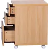 FineBuy Rollcontainer OTTAWA 40 x 60 x 45 cm Unterschrank Produktbild-Vorschau 6