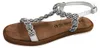 Lazamani Sandalen Sandalen Leder/Textil Produktbild-Vorschau 10