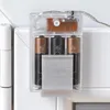 Fensterhaken weiß mit Batteriehalter, Batteriefachhalter Produktbild-Vorschau 6
