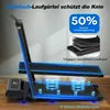 VANNECT 1-12 km/h Klappbares Laufband mit 9% Steigung, Produktbild-Vorschau 2