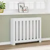 vidaXL Obloženie radiátora biele 104x20x82 cm materiál na Náhľad obrázku produktu 2