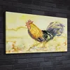 Coloray Canvas 140x70  Wandbild Leinwand Bilder Kunst Hahn Produktbild-Vorschau 2
