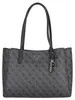 Guess Jeans cabas Noelle II noir logo 4G, triangle doré Voir les images du produit 6