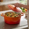 osoltus Bräter Schmortopf Gusseisen Topf 26cm 5,9 Liter Produktbild-Vorschau 4