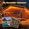 LED Lichterkette, S14 5m Outdoor Lichterkette, Wasserdicht Produktbild-Vorschau 4