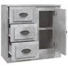 vidaXL Sideboard Betongrau 70x35,5x67,5 cm Holzwerkstoff Produktbild-Vorschau 7