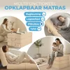 ELONEO Opklapbare matrassen, gastenmatrassen, 3-delige Productafbeelding-voorbeeld 3
