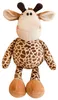 Peluche mascotte peluche girafe tachetée 25cm Voir les images du produit 1