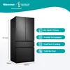 Frigorifero-congelatore Hisense RF540N4SBF2 - Capacità 480L Anteprima dell’immagine prodotto 2