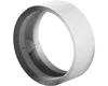 A white cylindrical object with layered gray edges, presented against a white background. Anteprima dell’immagine prodotto