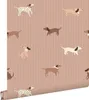 ESTAhome Tapeta psy starego różu 50 x 900 cm Podgląd zdjęcia produktu 1