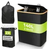 140 Lnoir double grotte poubelle iter , 2 poches Voir les images du produit 1