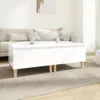 vidaXL Postranní stolky 2 ks. Vysoce lesklá bílá 50x46x35 Náhled obrázku produktu 2