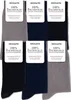Occulto Herren 100% Baumwollsocken 6er Pack (Modell: Produktbild-Vorschau 1