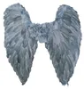 Ailes de plumes Fallen Angel gris Voir les images du produit 2
