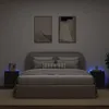 vidaXL TV-Wandschränke mit LED-Leuchten 2 Stk. Schwarz Produktbild-Vorschau 3