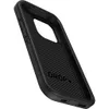 The inside of a black phone case is shown against a white background. Produktbild-Vorschau