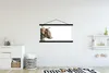 MuchoWow® Textilposter Schottisches Hochlandrind - Rosen - Produktbild-Vorschau 2