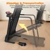 AIORBER Klappbares Laufband mit langen Handläufen, Produktbild-Vorschau 8
